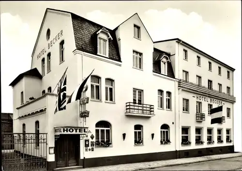 Ak Koblenz am Rhein, Hotel Becker