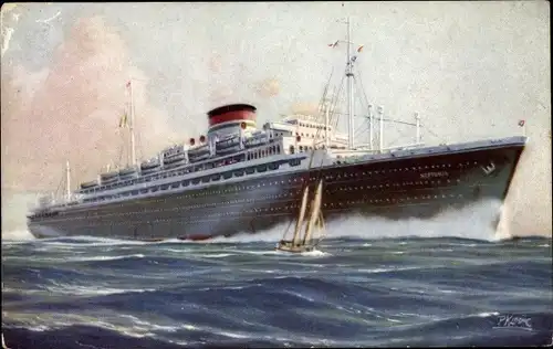 Künstler Ak MN Neptunia, Cosulich