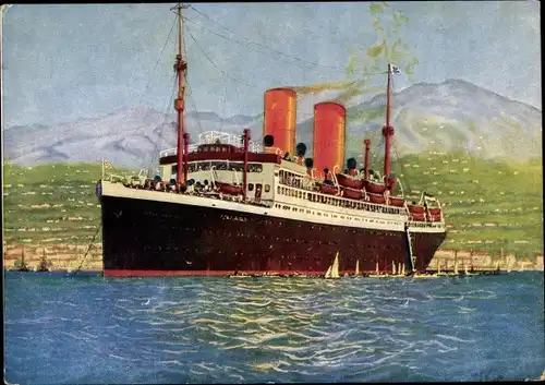 Ak Doppelschraubendampfer Sierra Ventana, Norddeutscher Lloyd Bremen