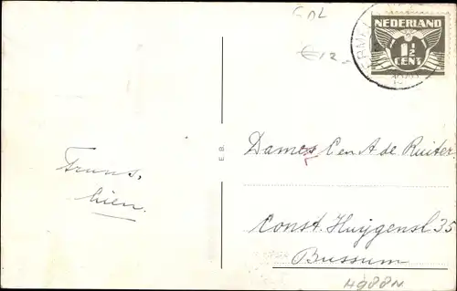 Ak Ermelo Gelderland, Achter den Molen