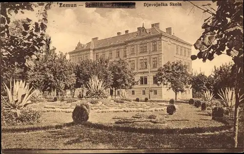 Ak Zemun Semlin Beograd Belgrad Serbien, Djevojacka Skola