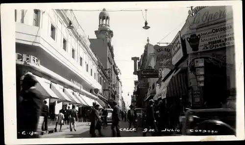 Foto Ak La Calle Algerien, 9 de Julio Cordoba