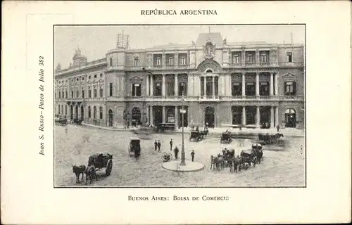 Ak Buenos Aires Argentinien, Bolsa de Comercio