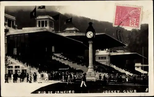Ak Rio de Janeiro Brasilien, Jockey Club