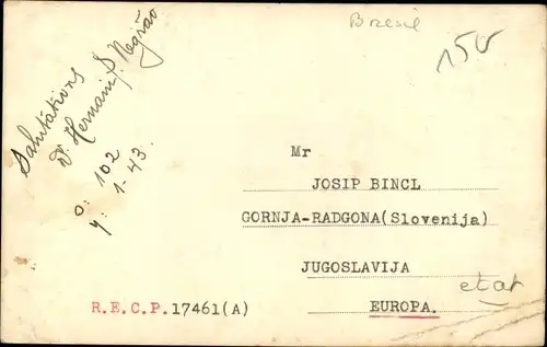 Ak Rio de Janeiro Brasilien, Jockey Club