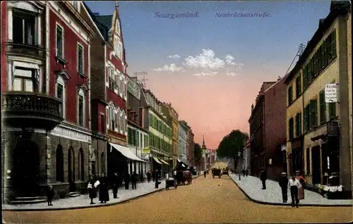 Ak Saargemünd Sarreguemines Lothringen Moselle, Neubrückenstraße