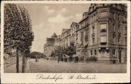 Ak Thionville Diedenhofen Lothringen Moselle. St. Peterstraße