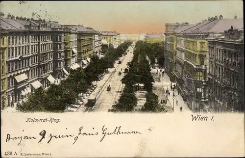 Ak Wien I. Innere Stadt, Kolowrat-Ring