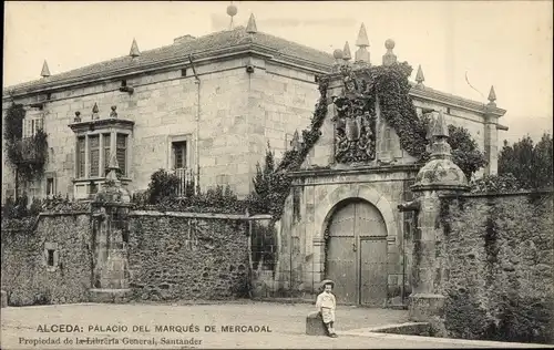 Ak Alceda Kantabrien, Palacio del Marqués de Mercadal
