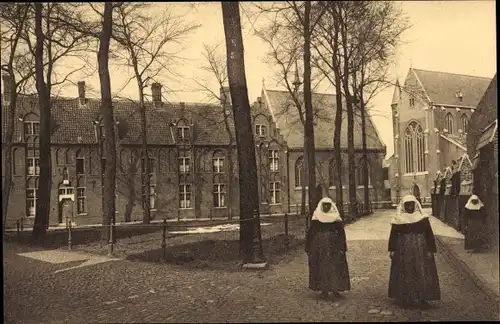 Ak St Amandsberg Gent Ostflandern, Begijnhof, Ziekenhuis