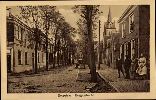 Ak Bergambacht Südholland, Dorpstraat