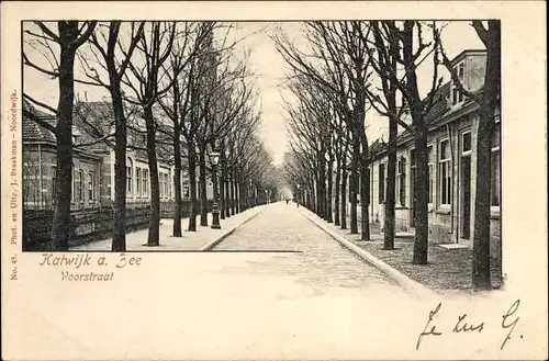 Ak Katwijk aan Zee Südholland Niederlande, Voorstraat