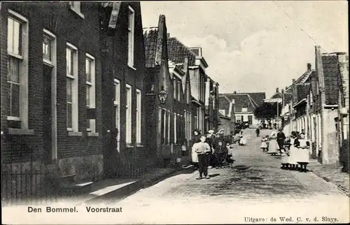 Ak Den Bommel Südholland, Voorstraat