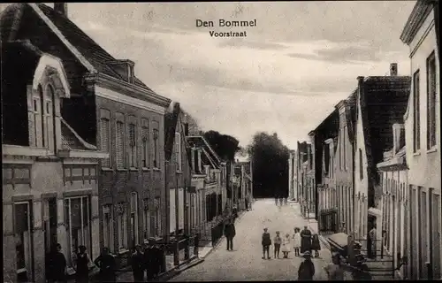Ak Den Bommel Südholland, Voorstraat