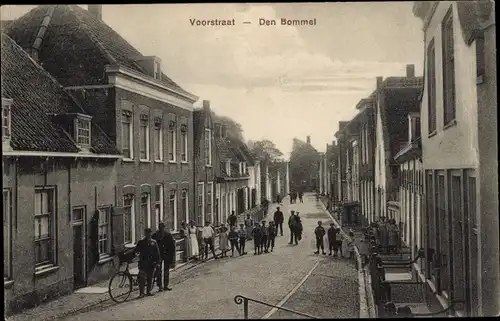 Ak Den Bommel Südholland, Voorstraat