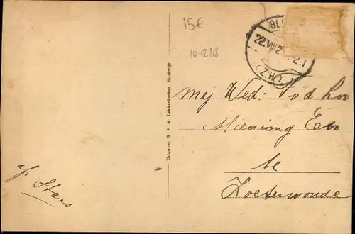 Ak Bleiswijk Lansingerland Südholland, Kerkstraat