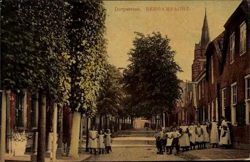 Ak Bergambacht Südholland, Dorpstraat