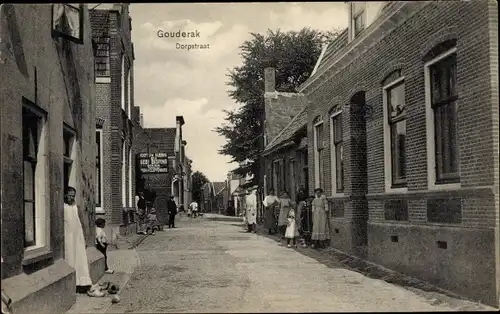 Ak Gouderak Südholland, Dorpstraat