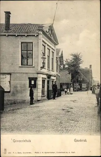 Ak Gouderak Südholland, Gemeentehuis