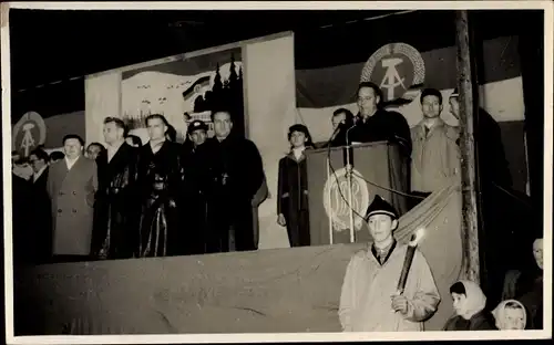 Foto Klingenthal Vogtland, Dt. Meisterschaften Nord. Disziplin, Eröffnungsveranstaltung