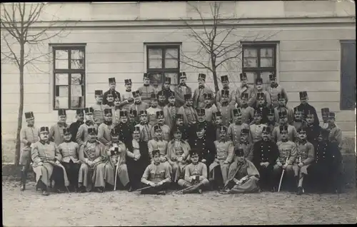 Foto Ak Vysoké Mýto Hohenmaut Hohenmauth Region Pardubice, Kuk Soldaten in Uniform