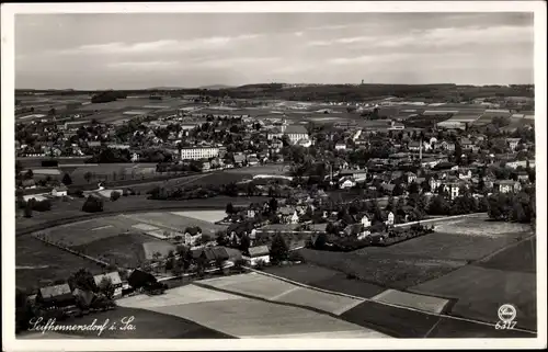 Ak Seifhennersdorf Sachsen, Blick vom Burgsberg