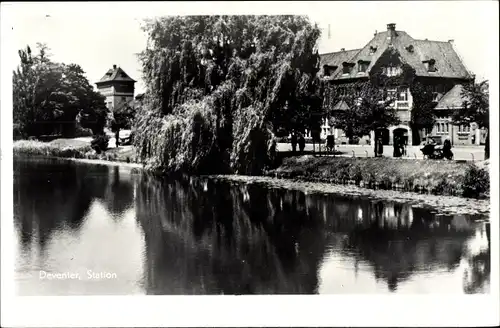 Ak Deventer Overijssel Niederlande, Station