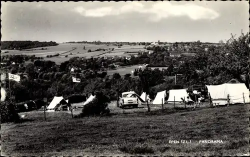 Ak Epen Limburg Niederlande, Panorama, Camping