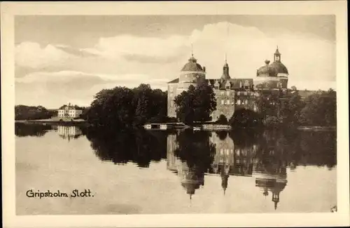 Ak Mariefred Schweden, Schloss Gripsholm