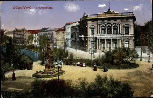 Ak Düsseldorf am Rhein, Corneliusplatz