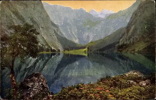 Ak Berchtesgaden in Oberbayern, Obersee