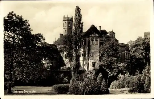 Ak Droyßig im Burgenlandkreis, Schloss