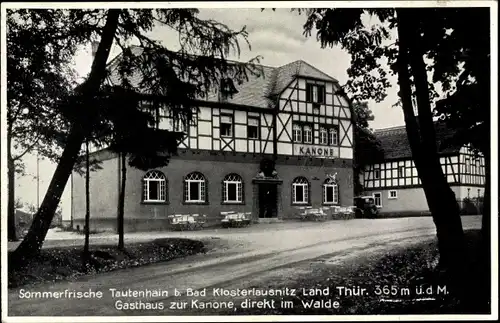 Ak Tautenhain in Thüringen, Gasthof zur Kanone