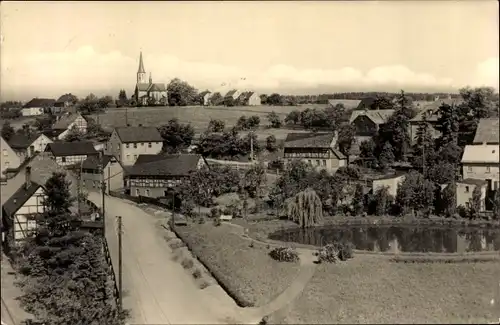 Ak Mohlsdorf Teichwolframsdorf Thüringen, Ortsansicht