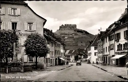 Ak Staufen im Breisgau, Straßenansicht