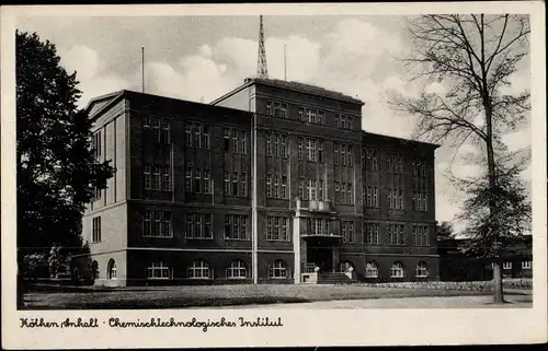 Ak Köthen in Anhalt, Chemischtechnologisches Institut