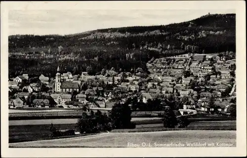 Ak Eibau Kottmar in der Oberlausitz, Panorama, Walddorf