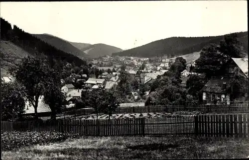 Ak Manebach Ilmenau in Thüringen, Panorama