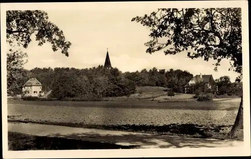 Ak Schmeckwitz Oberlausitz, Panorama