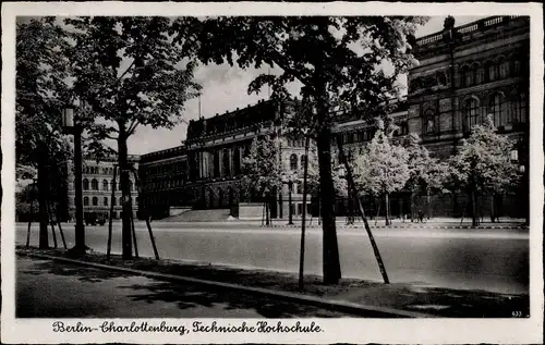 Ak Berlin Charlottenburg, Technische Hochschule