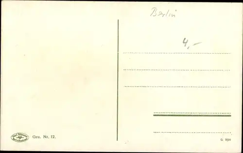 Ak Berlin Wilmersdorf Grunewald, Waldhaus, Gastwirtschaft