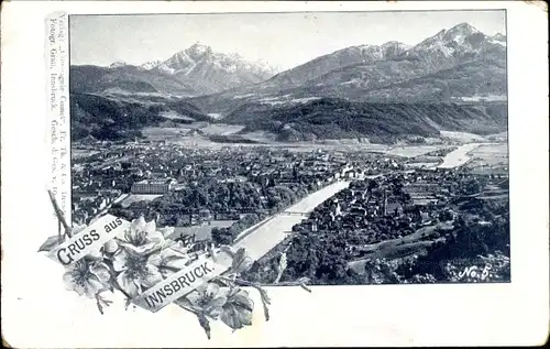 Ak Innsbruck in Tirol, Gesamtansicht