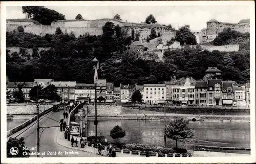 Ak Namur Wallonien, Citadelle et Pont de Jambes