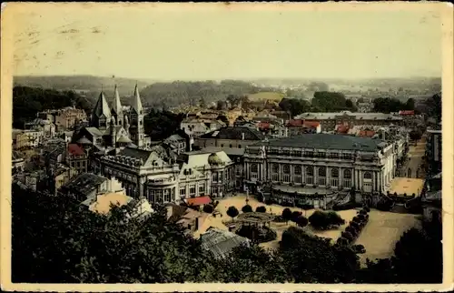 Ak Spa Wallonien Lüttich, Eglise, Casino et Kursaal