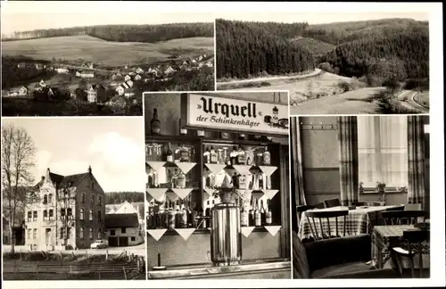 Ak Kausen im Westerwald, Gasthaus und Pension Zum kühlen Grunde