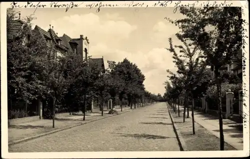 Foto Ak Hamburg Wandsbek, Allee, Häuser