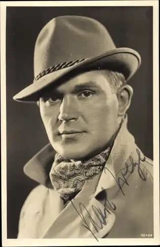 Ak Schauspieler Karl Wege, Portrait, Autogramm