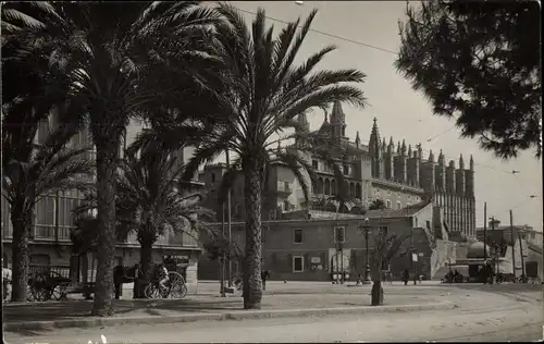 Foto Ak Palma de Mallorca Balearische Inseln, Basilika