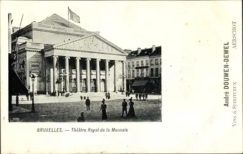 Ak Bruxelles Brüssel, Théâtre Royal de la Monnaie