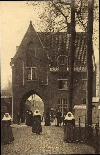 Ak Gent Ostflandern, Mont St Amand, Béguinage, Entrée